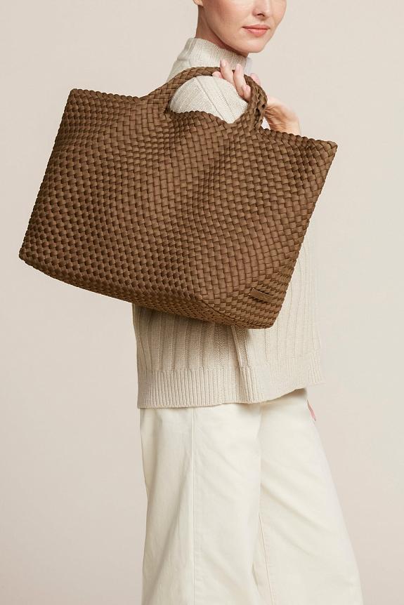 Naghedi St Barths Large Tote Mink-4